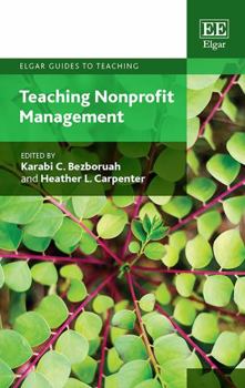 Paperback Teaching Nonprofit Management (Elgar Guides to Teaching) Book