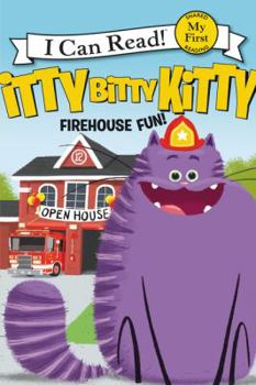 Paperback Itty Bitty Kitty: Firehouse Fun Book