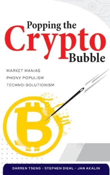 Hardcover Popping the Crypto Bubble Book