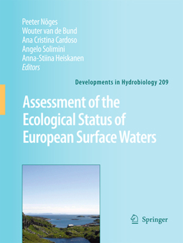 Paperback Assessment of the Ecological Status of European Surface Waters Book