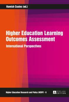 Hardcover Higher Education Learning Outcomes Assessment: International Perspectives Book