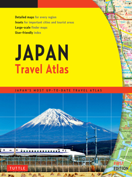 Paperback Japan Travel Atlas Book