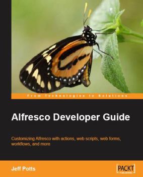 Paperback Alfresco Developer Guide Book