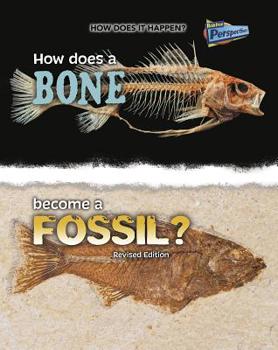 Paperback How Does a Bone Become a Fossil? Book