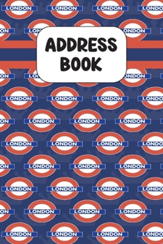 Address Book: Cute Address Book with Alphabetical Organizer, Names, Addresses, Birthday, Phone, Work, Email and Notes (6x9 Size Address Book)