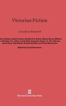 Hardcover Victorian Fiction: A Guide to Research Book