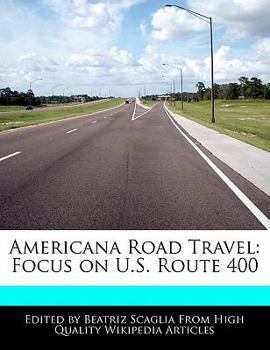 Paperback Americana Road Travel: Focus on U.S. Route 400 Book