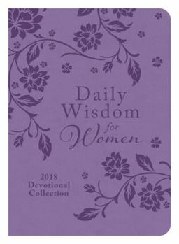 Imitation Leather Daily Wisdom for Women 2018 Devotional Collection Book