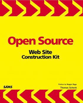 Paperback Open Source Web Site Construction Kit Book