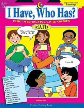 Paperback I Have, Who Has Math Gr. 1-2 Book
