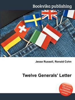 Paperback Twelve Generals' Letter Book