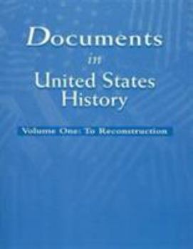 Paperback Documents in United States History Book