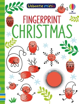 Finger Printing Christmas (Usborne Minis) - Book  of the Usborne Minis