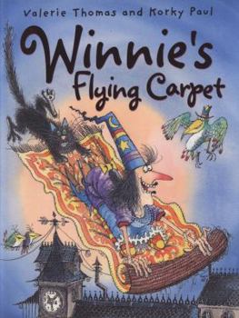Hardcover Winnie's Flying Carpet Book