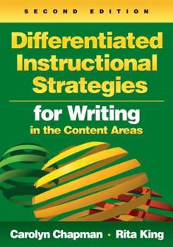 Paperback Differentiated Instructional Strategies for Writing in the Content Areas Book