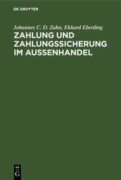 Zahlung und Zahlungssicherung im Au�enhandel
