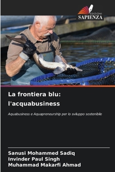 Paperback La frontiera blu: l'acquabusiness [Italian] Book