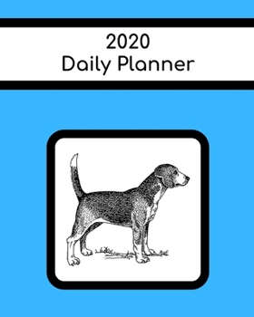Paperback 2020 Daily Planner: Beagle; January 1, 2020 - December 31, 2020; 8" x 10" Book