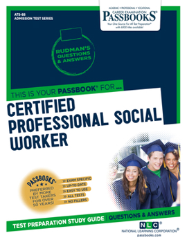 Paperback Certified Professional Social Worker (Cpsw) (Ats-88): Passbooks Study Guide Volume 88 Book