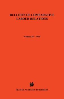 Paperback Bulletin of Comparative Labour Relations: Industrial Relations in Small and Medium-Sized Enterprises Book