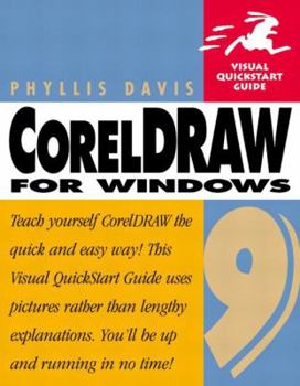 Paperback CorelDRAW 9 for Windows: Visual QuickStart Guide Book