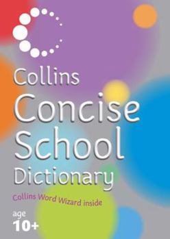 Paperback Collins Concise School Dictionary Book