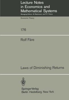 Paperback Laws of Diminishing Returns Book