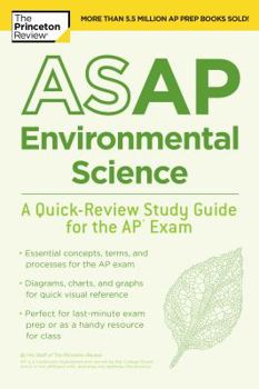 Paperback ASAP Environmental Science: A Quick-Review Study Guide for the AP Exam Book