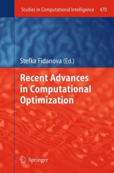 Paperback Recent Advances in Computational Optimization Book