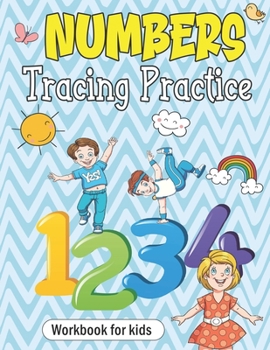 Paperback Numbers Tracing Practice: Workbook for kids Book