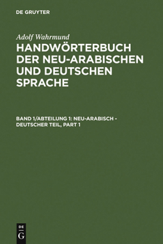 Hardcover Neu-Arabisch - Deutscher Teil [German] Book