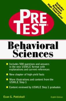 Paperback Behavioral Sciences: Pretest Self-Assessment and Review Book
