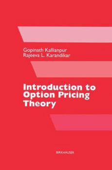 Paperback Introduction to Option Pricing Theory Book