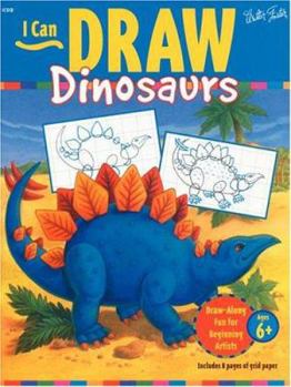 Paperback I Can Draw Dinosaurs Book