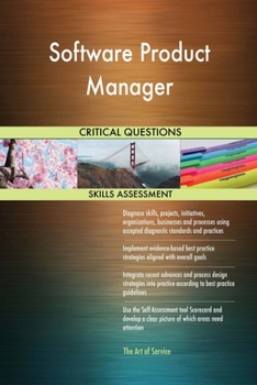 Paperback Software Product Manager Critical Questions Skills Assessment Book