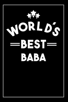 Paperback Worlds Best Baba: Blank Lined Notebook Book