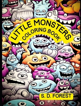 Paperback Little Monsters: Coloring Book