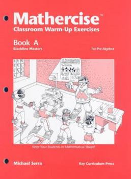 Paperback Mathercise Book A: Classroom Warm-Up Exercises Book