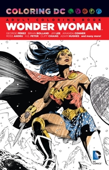 Paperback Coloring DC: Wonder Woman Book