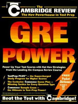 Paperback GRE Power: Power Up Your Test Scores with Hot New Strategies from the Leading On-Campus Review Course Book