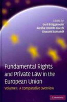 Hardcover Fundamental Rights and Private Law in the European Union 2 Volume Set Book