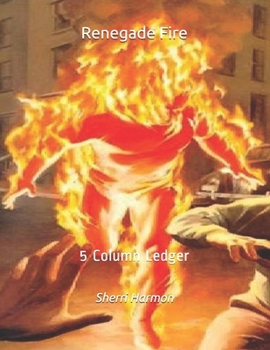 Paperback Renegade Fire: 5 Column Ledger Book