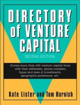 Paperback Directory of Venture Capital Book