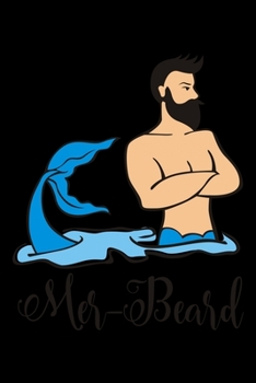 Paperback Mer Beard: College Ruled Notebook Book