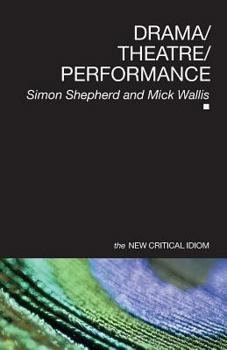 Paperback Drama/Theatre/Performance Book
