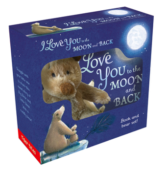 Misc. I Love You to the Moon and Back Book and Bear Set Book