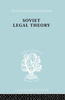 Paperback Soviet Legal Theory Ils 273 Book