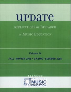 Paperback Update: Applications of Research in Music Education Yearbook Book