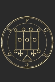 Paperback Furcas: SIGIL KING SOLOMON 72 DEMON GOETIA 6" x 9" 100 PAGE EVOCATION JOURNAL Book