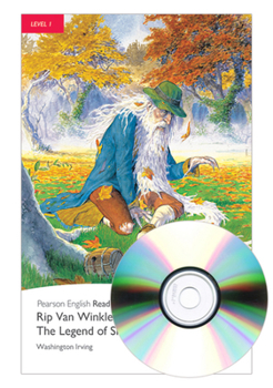 Paperback Level 1: Rip Van Winkle & The Legend of Sleepy Hollow Book & CD Pack (2nd Edition) (Pearson English Readers, Level 1) Book